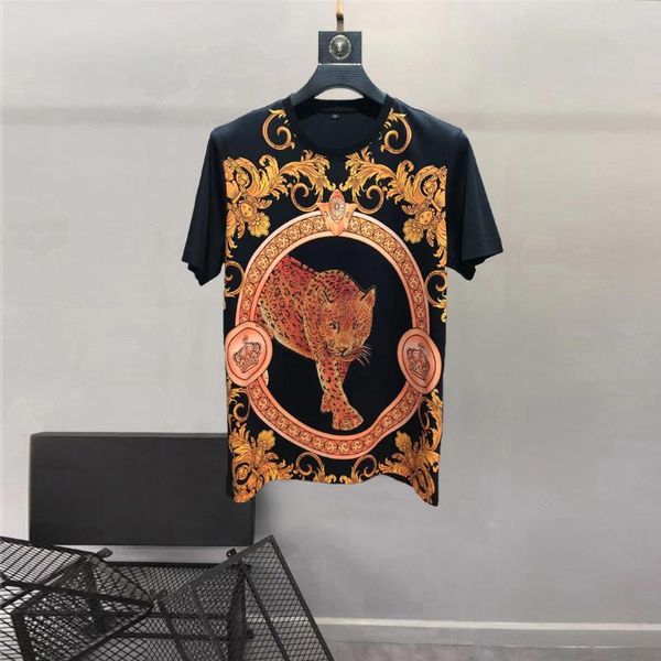 men's t-shirts sr08207fashion men's & tees 2021 runway luxury european design short print party style clothing, White;black
men's t-shirts sr08207fashion men's & tees 2021 runway luxury european design short print party style clothing, White;black