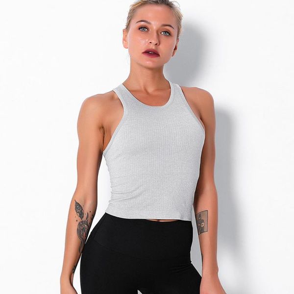 yoga outfits 2021 selling womens sleeveless sports running shockproof shaping gym wear, White;red
yoga outfits 2021 selling womens sleeveless sports running shockproof shaping gym wear, White;red