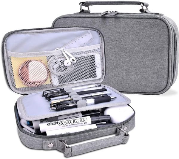 pencil cases case school office supplies, stationery pouch big capacity pen bag holder organizer storage with zipper
pencil cases case school office supplies, stationery pouch big capacity pen bag holder organizer storage with zipper