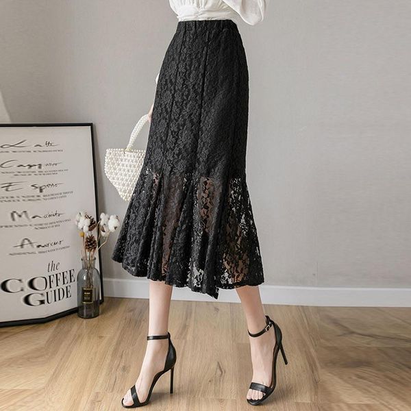 skirts plus size white skirt women 2021 streetwear korean fashion long lace office stretch slim elegant back a-line, Black
skirts plus size white skirt women 2021 streetwear korean fashion long lace office stretch slim elegant back a-line, Black