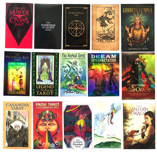 15style tarot cards oracles recreation entertainment chess and game a variety of options games individual
15style tarot cards oracles recreation entertainment chess and game a variety of options games individual