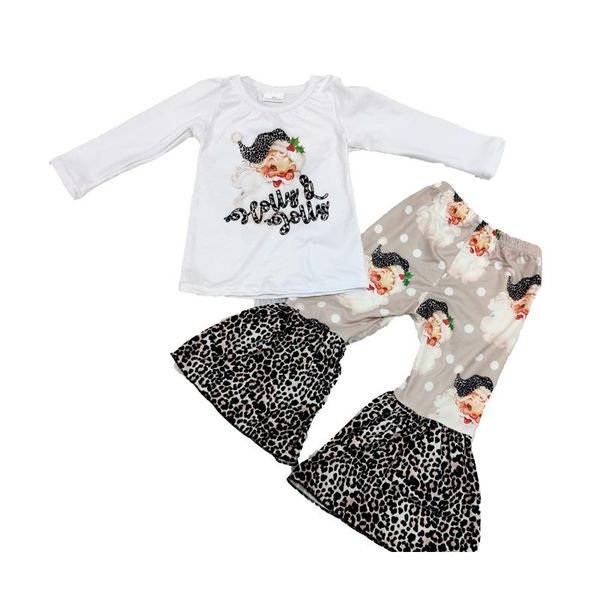 clothing sets girl christmas set autumn long sleeve outfit cute cartoon bell-bottomed pants 2 pieces, White
clothing sets girl christmas set autumn long sleeve outfit cute cartoon bell-bottomed pants 2 pieces, White
