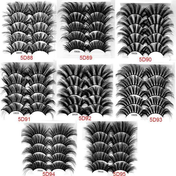 5pairs 20mm 5d faux mink eyelashes dramatic long wispies fluffies soft thick lash extension handmade women fashion makeup tools1
5pairs 20mm 5d faux mink eyelashes dramatic long wispies fluffies soft thick lash extension handmade women fashion makeup tools1