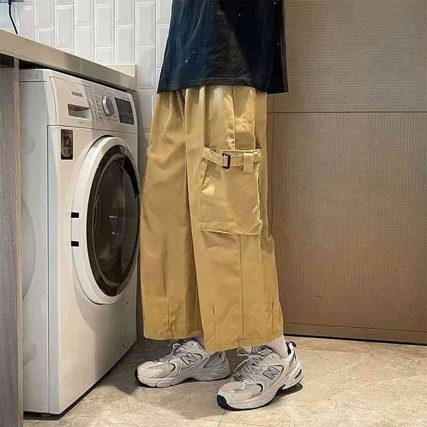 men's pants spring summer wide-leg fashion retro pocket casual men streetwear loose hip-hop cargo mens trousers bmq7, Black
men's pants spring summer wide-leg fashion retro pocket casual men streetwear loose hip-hop cargo mens trousers bmq7, Black
