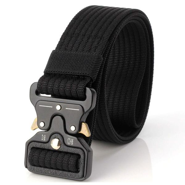tactical belts nylon military waist belt with metal buckle adjustable heavy duty training hunting accessories support, Black;gray
tactical belts nylon military waist belt with metal buckle adjustable heavy duty training hunting accessories support, Black;gray