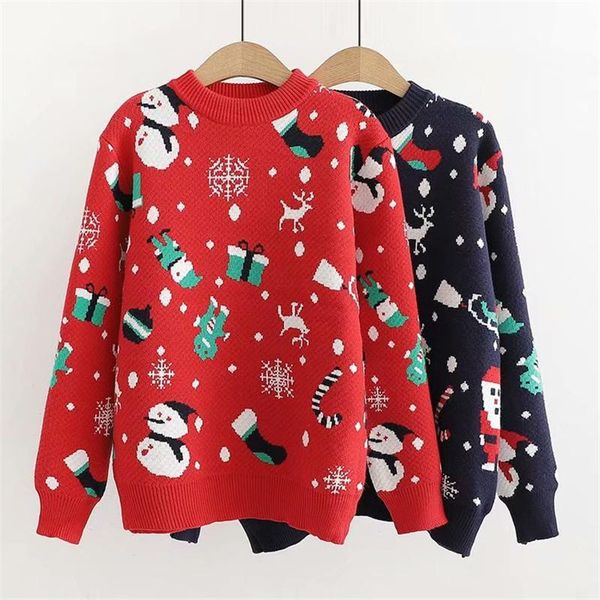peonflyelegant pullover women sweater o-neck reindeer snowman christmas winter female lady pull femmii knitwear sweaters women's, White;black
peonflyelegant pullover women sweater o-neck reindeer snowman christmas winter female lady pull femmii knitwear sweaters women's, White;black