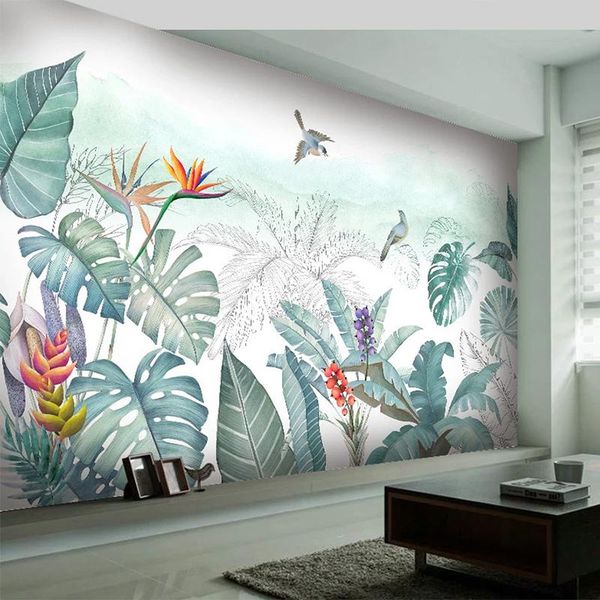 wallpapers custom mural wallpaper 3d tropical plant leaf flowers and birds fresco living room restaurant creative painting papel de parede
wallpapers custom mural wallpaper 3d tropical plant leaf flowers and birds fresco living room restaurant creative painting papel de parede