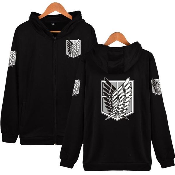men's hoodies & sweatshirts attack on titan shingeki no kyojin jacket men women anime cosplay costumes cotton coats survey corps logo s, Black
men's hoodies & sweatshirts attack on titan shingeki no kyojin jacket men women anime cosplay costumes cotton coats survey corps logo s, Black