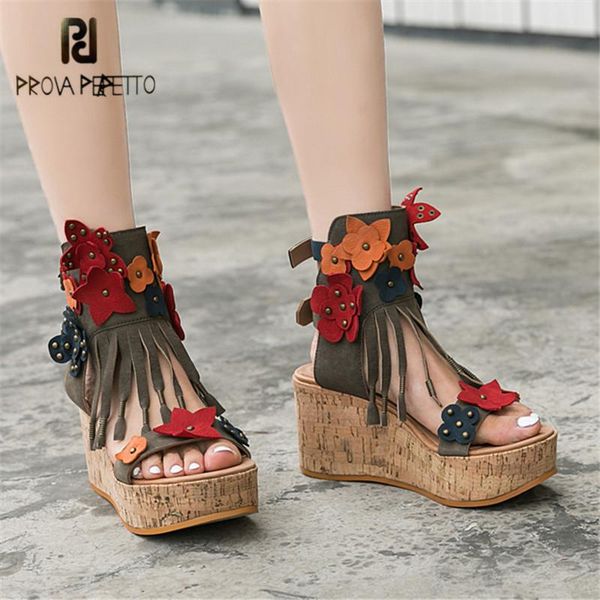 prova perfetto bohemia women sandals platform pumps wedge shoes woman tassels gladiator sandal wedges sandalia feminina, Black
prova perfetto bohemia women sandals platform pumps wedge shoes woman tassels gladiator sandal wedges sandalia feminina, Black