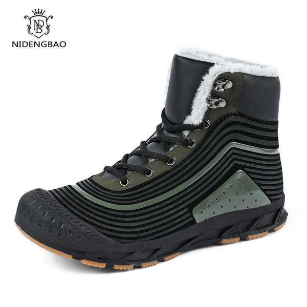 men boots winter with fur super warm snow boots men winter work casual shoes sneakers high rubber shoe sole ankle boots 210619, Black
men boots winter with fur super warm snow boots men winter work casual shoes sneakers high rubber shoe sole ankle boots 210619, Black