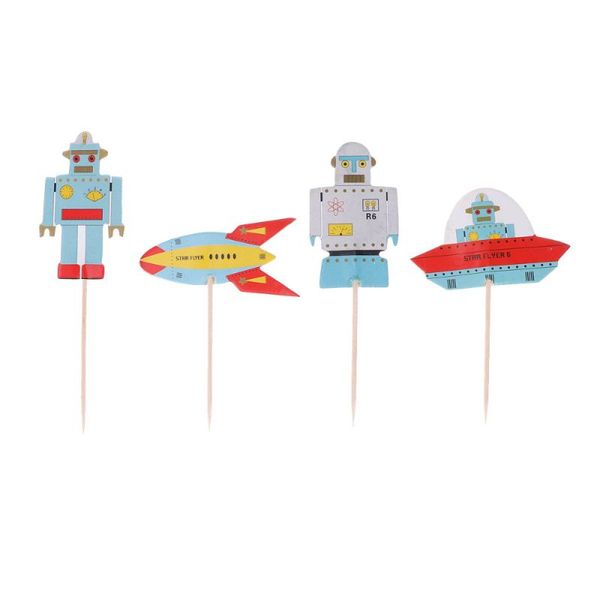 other festive & party supplies 24 pcs cake ers space robot pattern picks fruit decorating wedding kids birthday favors
other festive & party supplies 24 pcs cake ers space robot pattern picks fruit decorating wedding kids birthday favors