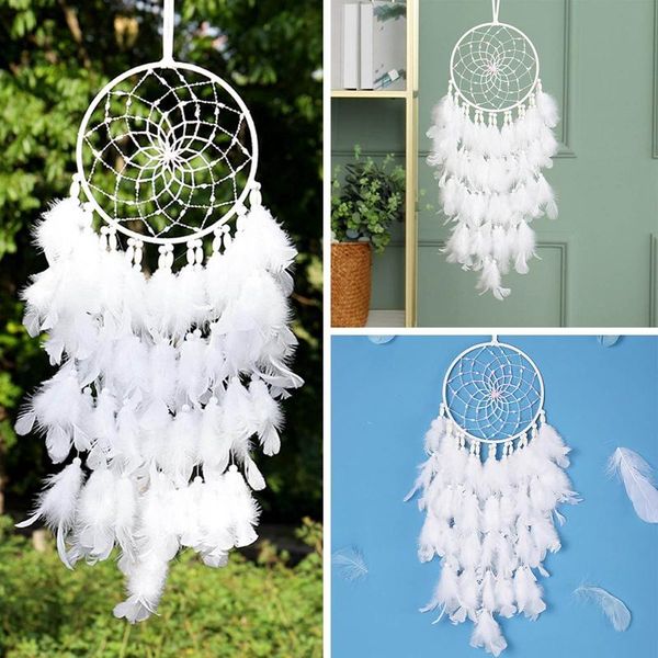 large dream catcher handmade feather to improve sleep car home bedroom decor gift beige decoration accessories decorative objects & figurine
large dream catcher handmade feather to improve sleep car home bedroom decor gift beige decoration accessories decorative objects & figurine