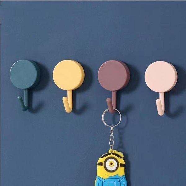 hooks & rails 10pc solid color no trace nail-punch-door small hook household clothes wall-mounted wall bathroom decor
hooks & rails 10pc solid color no trace nail-punch-door small hook household clothes wall-mounted wall bathroom decor