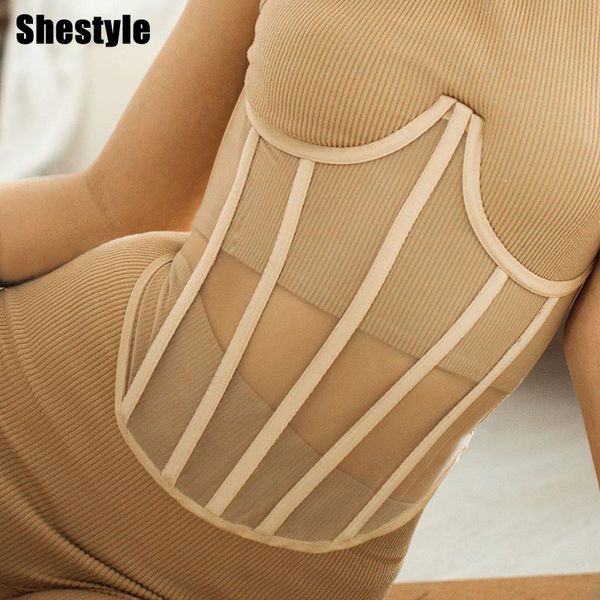 shestyle see through corsets women mesh lace up criss cross shape wrap girdle irregular slim chic belt accessories tubeby, Black;white
shestyle see through corsets women mesh lace up criss cross shape wrap girdle irregular slim chic belt accessories tubeby, Black;white