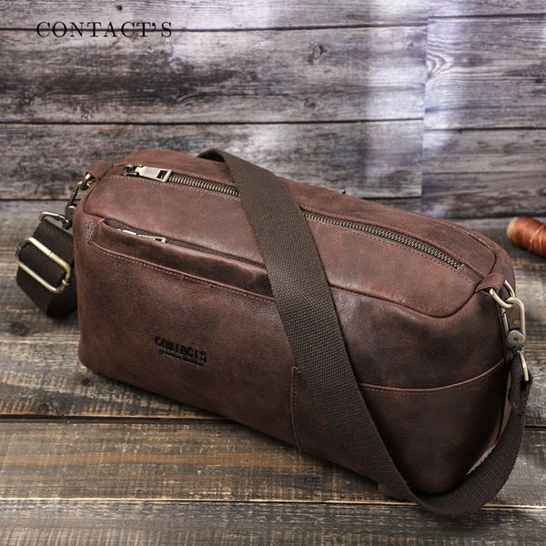 black angel crazy horse leather men's single shoulder messenger bag men's chest bag
black angel crazy horse leather men's single shoulder messenger bag men's chest bag
