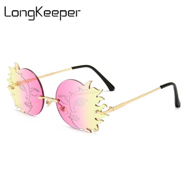 longkeeper fashion rimless sunglasses women 2021 retro punk sun glasses men brand designer personality gradient eyewear uv400, White;black
longkeeper fashion rimless sunglasses women 2021 retro punk sun glasses men brand designer personality gradient eyewear uv400, White;black