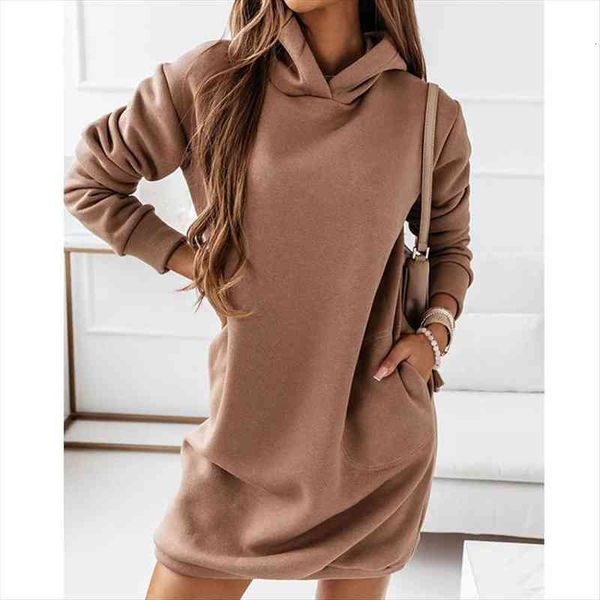 autumn casual plus size solid women dresses color hooded fashion clothing long sleeve tunic office lady streetwear, Black;gray
autumn casual plus size solid women dresses color hooded fashion clothing long sleeve tunic office lady streetwear, Black;gray