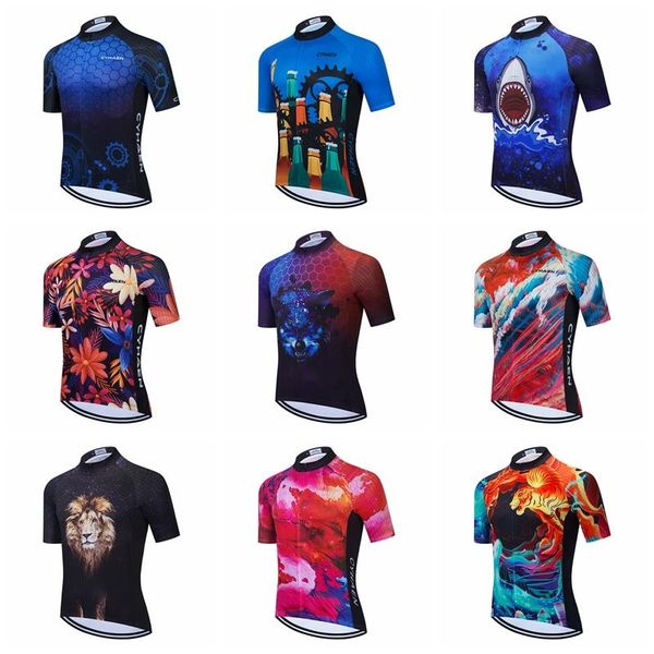 racing jackets cyhaen pro cycling jersey men summer breathable mtb bike clothes short sleeve bicycle clothing hombre ropa, Black;red
racing jackets cyhaen pro cycling jersey men summer breathable mtb bike clothes short sleeve bicycle clothing hombre ropa, Black;red