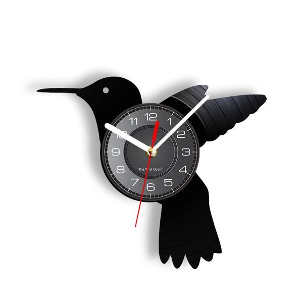 wall clocks hummingbird silhouette clock made of longplay record flying bird vivid animal watch with led backlight hanging decor
wall clocks hummingbird silhouette clock made of longplay record flying bird vivid animal watch with led backlight hanging decor
