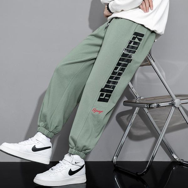 men's pants 2021 mens spring autumn casual fashion letter printing sweatpants men korean trend trousers male harlan jogger, Black
men's pants 2021 mens spring autumn casual fashion letter printing sweatpants men korean trend trousers male harlan jogger, Black