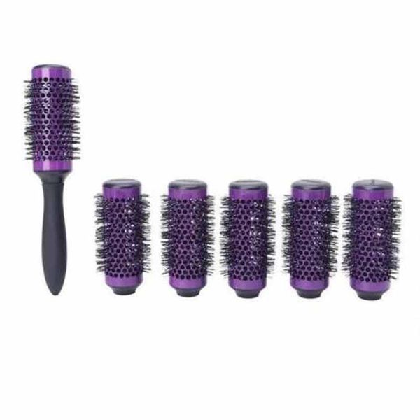 electric hair brushes aluminum round brush set thermal ceramic comb detachable hairdressing salon styling barrel curling
electric hair brushes aluminum round brush set thermal ceramic comb detachable hairdressing salon styling barrel curling