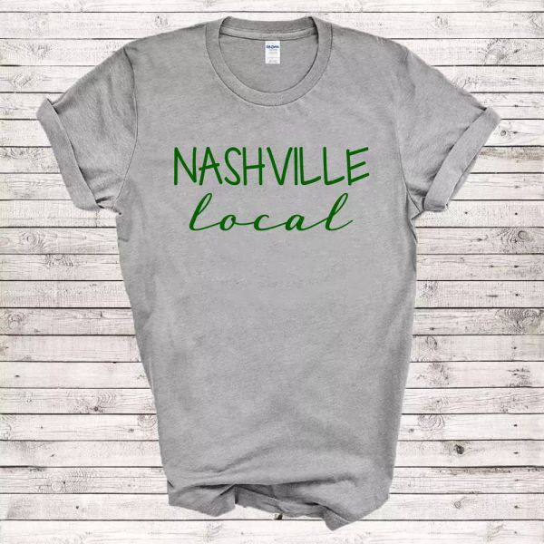 nashville local country music tennessee home town city pride beach gray t-shirt, White;black
nashville local country music tennessee home town city pride beach gray t-shirt, White;black