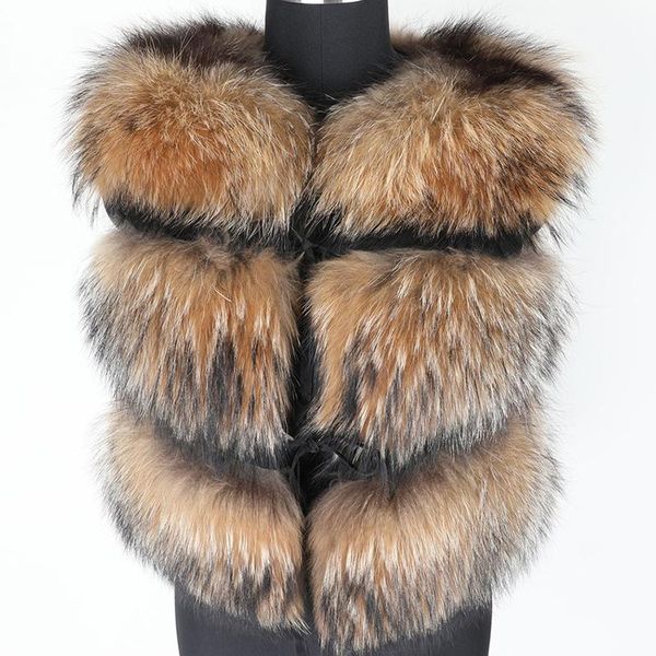women's fur & faux 2021 fashion women winter natural splice slim fit round neck vest raccoon short warm coats, Black
women's fur & faux 2021 fashion women winter natural splice slim fit round neck vest raccoon short warm coats, Black