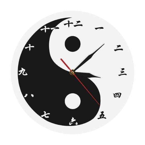 yin yang modern wall clock with chinese numbers feng shui zen art black white taijitu balance symbol spiritual watch clocks
yin yang modern wall clock with chinese numbers feng shui zen art black white taijitu balance symbol spiritual watch clocks