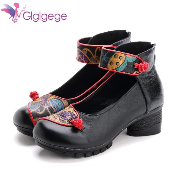 dress shoes glglgege fashion colour women peep toe 5cm mid heels sandals summer party genuine leather ankle buckle pumps, Black
dress shoes glglgege fashion colour women peep toe 5cm mid heels sandals summer party genuine leather ankle buckle pumps, Black