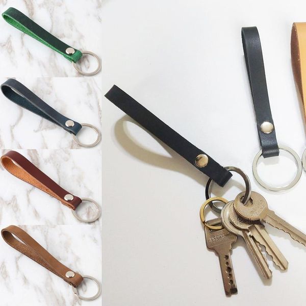 keychains 1pcs auto pendant accessory leather keychain wrist strap key holder keyring men women vintage durable, Silver
keychains 1pcs auto pendant accessory leather keychain wrist strap key holder keyring men women vintage durable, Silver