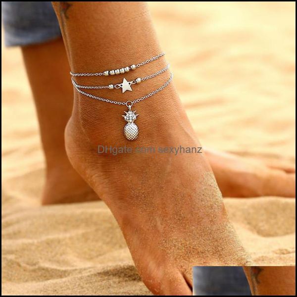 anklets jewelry star pine anklet set fashion for women 3pcs/set mtilayers adjustable bracelet on leg foot beach jewel drop delivery 2021 baa, Red;blue
anklets jewelry star pine anklet set fashion for women 3pcs/set mtilayers adjustable bracelet on leg foot beach jewel drop delivery 2021 baa, Red;blue