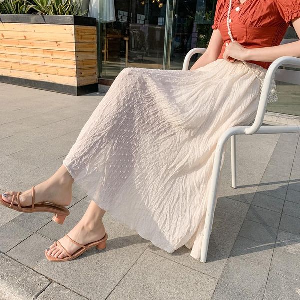 skirts zoki chiffon women skirt spring summer fashion korean ladies long high waist a line party chic solid color midi 2021, Black
skirts zoki chiffon women skirt spring summer fashion korean ladies long high waist a line party chic solid color midi 2021, Black