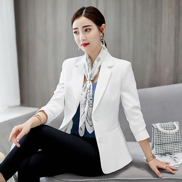 white women blazer elegant formal blazers lady office work suit slim jackets coat female femme women's suits &, White;black
white women blazer elegant formal blazers lady office work suit slim jackets coat female femme women's suits &, White;black