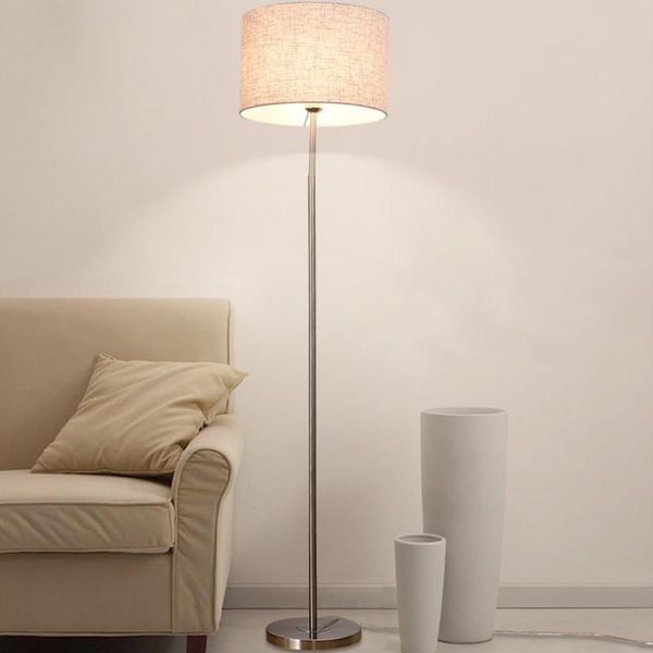 nordic modern simple led floor lamp nickel fabric lampshade e27 living room bedroom study decoration decor lamps
nordic modern simple led floor lamp nickel fabric lampshade e27 living room bedroom study decoration decor lamps