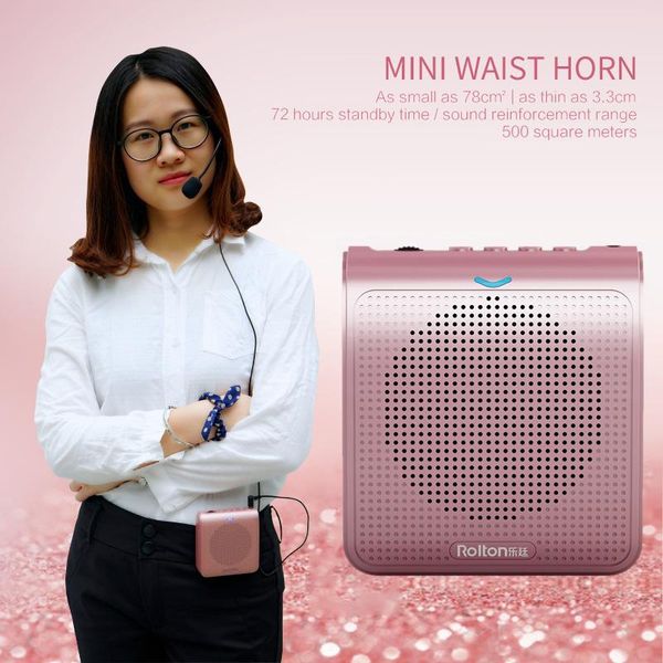rolton k100 portable loud speaker mini voice microphone with usb, can insert tf card used for tour guide promotion microphones
rolton k100 portable loud speaker mini voice microphone with usb, can insert tf card used for tour guide promotion microphones