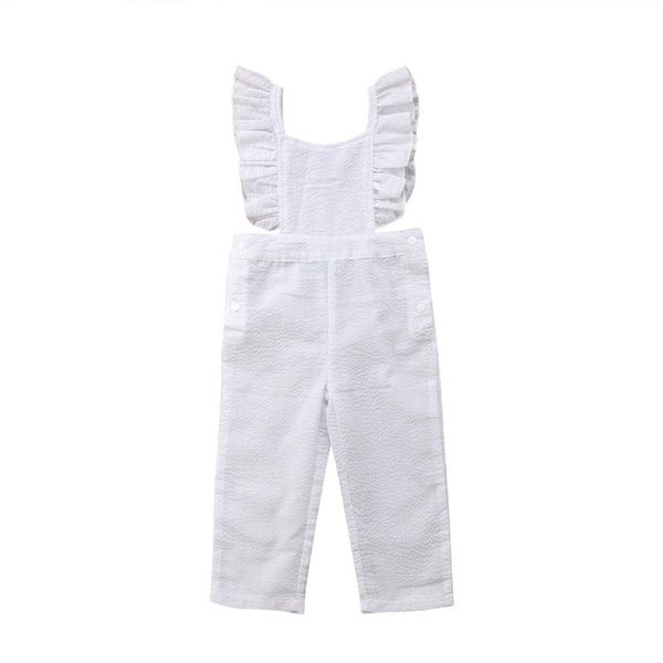 jumpsuits born toddler kids baby girl summer clothes backless overalls ruffled playsuit solid casual sunsuit infant pants, Blue
jumpsuits born toddler kids baby girl summer clothes backless overalls ruffled playsuit solid casual sunsuit infant pants, Blue