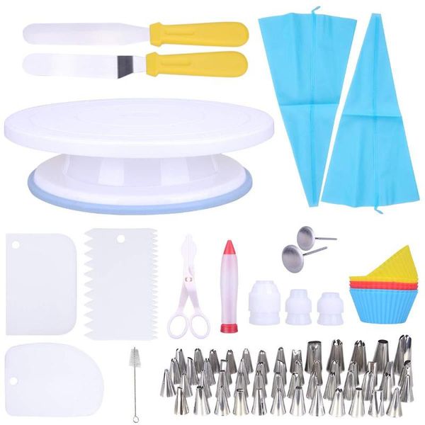baking & pastry tools with numbered 75-piece cake non-slip turntable set decorating mouth tpu bag scraper kit
baking & pastry tools with numbered 75-piece cake non-slip turntable set decorating mouth tpu bag scraper kit