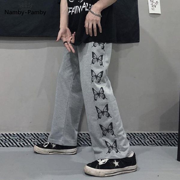 women's pants & capris gothic harajuku wide leg women hip hop printed baggy vintage trousers female korean style oversize fashion, Black;white
women's pants & capris gothic harajuku wide leg women hip hop printed baggy vintage trousers female korean style oversize fashion, Black;white