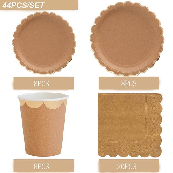 disposable dinnerware kraftpaper stamping tableware set picnic plate cup nipkin tray birthday wedding festival party home suppliy
disposable dinnerware kraftpaper stamping tableware set picnic plate cup nipkin tray birthday wedding festival party home suppliy