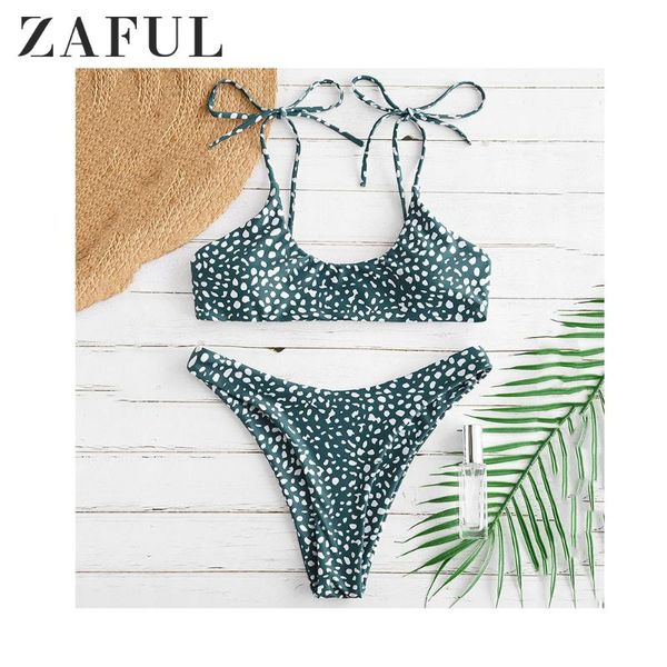 women's swimwear zaful leopard printed tie shoulders bikini set women spaghetti straps elastic low waisted padded swim suit beach 2021, White;black
women's swimwear zaful leopard printed tie shoulders bikini set women spaghetti straps elastic low waisted padded swim suit beach 2021, White;black