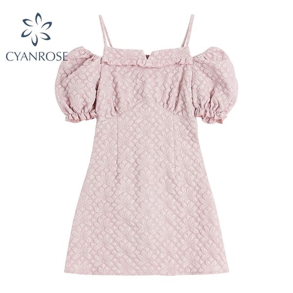 women off shoulder high waist mini dress sweet style flower print backless puff short sleeve draped korean strap dresses female 210430, Black;gray
women off shoulder high waist mini dress sweet style flower print backless puff short sleeve draped korean strap dresses female 210430, Black;gray