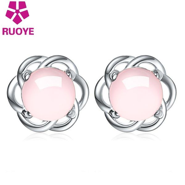 fashion white pink opal stone stud earring flower design gold silver color for women jewelry, Golden;silver
fashion white pink opal stone stud earring flower design gold silver color for women jewelry, Golden;silver