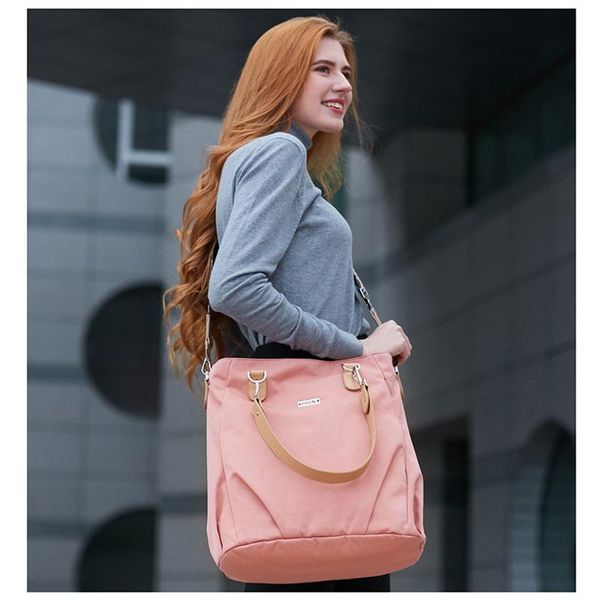 solid color fashion shoulder messenger portable waterproof nylon mommy bag mother and baby large capacity outing diaper bags
solid color fashion shoulder messenger portable waterproof nylon mommy bag mother and baby large capacity outing diaper bags