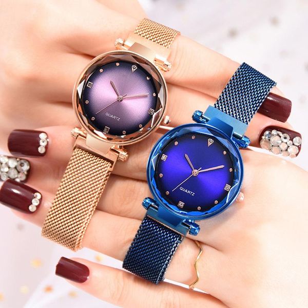 wristwatches elegant purple women watches starry sky fashion lady quartz clock magnet buckle casual business party girls gift wristwatch, Slivery;brown
wristwatches elegant purple women watches starry sky fashion lady quartz clock magnet buckle casual business party girls gift wristwatch, Slivery;brown