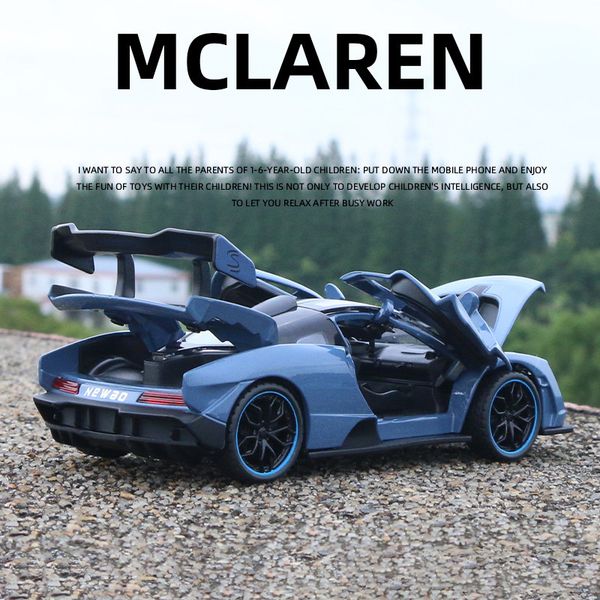 2021 New 132 McLaren Senna Simulation Alloy Model Metal Vehicle Sound And Light Pull Back Toys Car Toys Gifts For Childrens
2021 New 132 McLaren Senna Simulation Alloy Model Metal Vehicle Sound And Light Pull Back Toys Car Toys Gifts For Childrens
