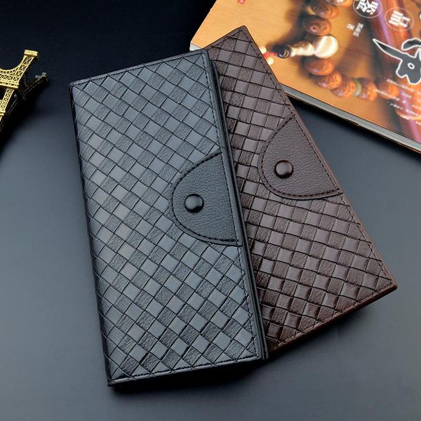 wallets men's wallet large-capacity multi-card long woven pattern stylish casual open plus, Red;black
wallets men's wallet large-capacity multi-card long woven pattern stylish casual open plus, Red;black