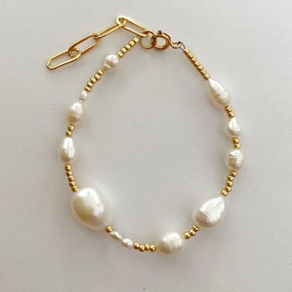 chains baroque pearl girlfriends bracelet design copper party accessories good quality, Silver
chains baroque pearl girlfriends bracelet design copper party accessories good quality, Silver