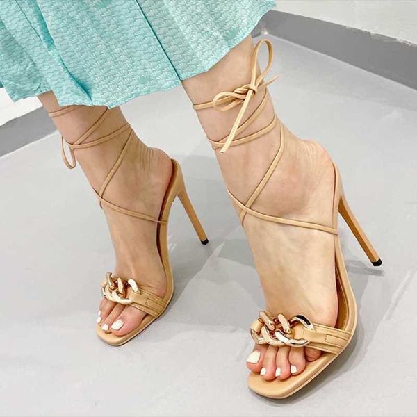 summer cool cross strap lace up sandals ankle high square toe metal decor fashion women heeled shoes dress, Black
summer cool cross strap lace up sandals ankle high square toe metal decor fashion women heeled shoes dress, Black