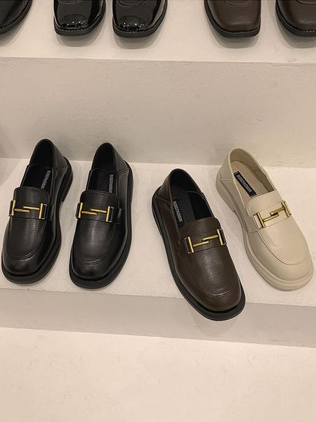 dress shoes autumn women oxford buckle slip on loafers sewing leather casual for female zapatos mujer 8865l, Black
dress shoes autumn women oxford buckle slip on loafers sewing leather casual for female zapatos mujer 8865l, Black