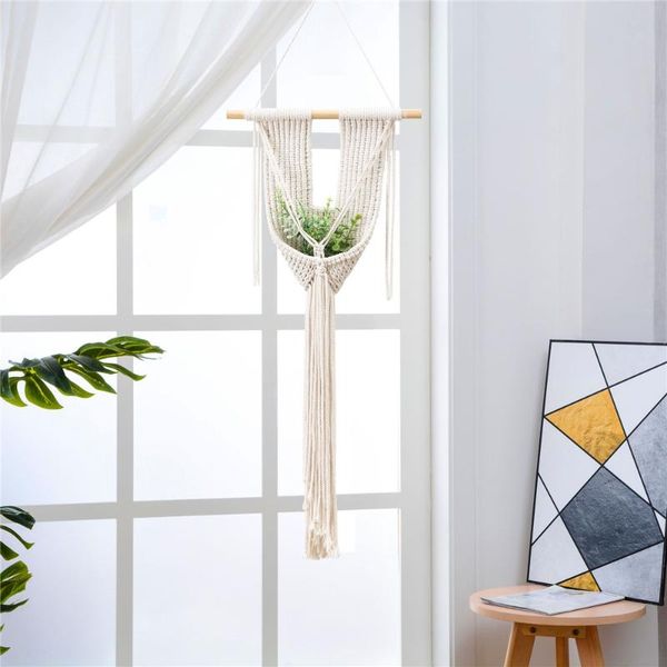 tapestries creative cotton rope handwoven hanging tapestry garden flower pot net bags living room bedroom decor home decoration accessories
tapestries creative cotton rope handwoven hanging tapestry garden flower pot net bags living room bedroom decor home decoration accessories